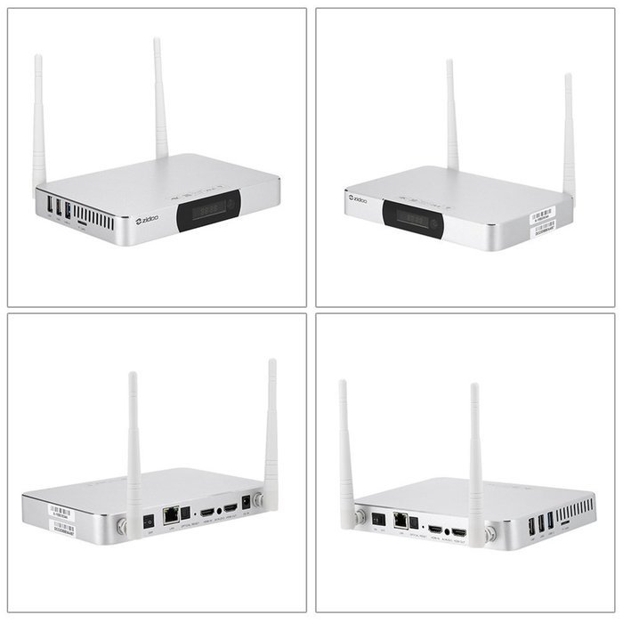 Zidoo X9 4K 3D Blu-ray Multi Media Player 2G 8G Quad-Core Dual Band Wi-Fi Bluetooth 4.0 KODI Streaming Media Player... N2