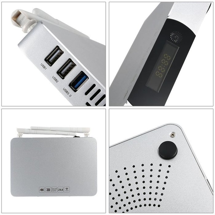 Zidoo X9 4K 3D Blu-ray Multi Media Player 2G 8G Quad-Core Dual Band Wi-Fi Bluetooth 4.0 KODI Streaming Media Player... N3