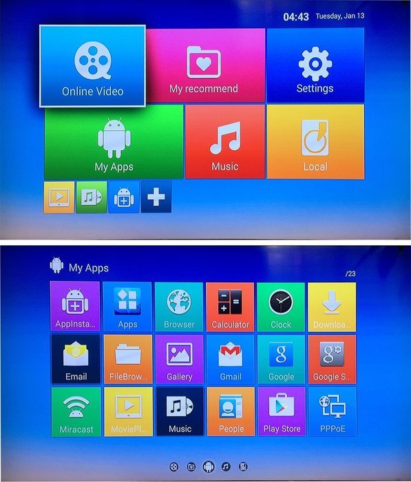 VENSMILE Google Android 4.4 TV Box Amlogic S805 Quad Core XBMC Kodi Full Loaded Streaming Media Player Mini PC... N5