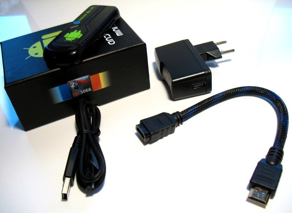 UG007 - 8G mini PC TV Dongle, Dual-Core RK3066 1.4GHz processor, 1GB RAM, 8GB Internal SD storage, Google Android... N5
