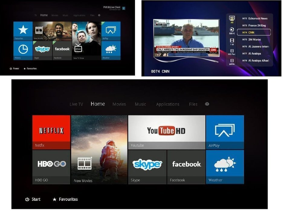 RioRand TV Box and Streaming Media Player with Numerous FREE movies and TV Channels (KODI Pre-installed) including... N6