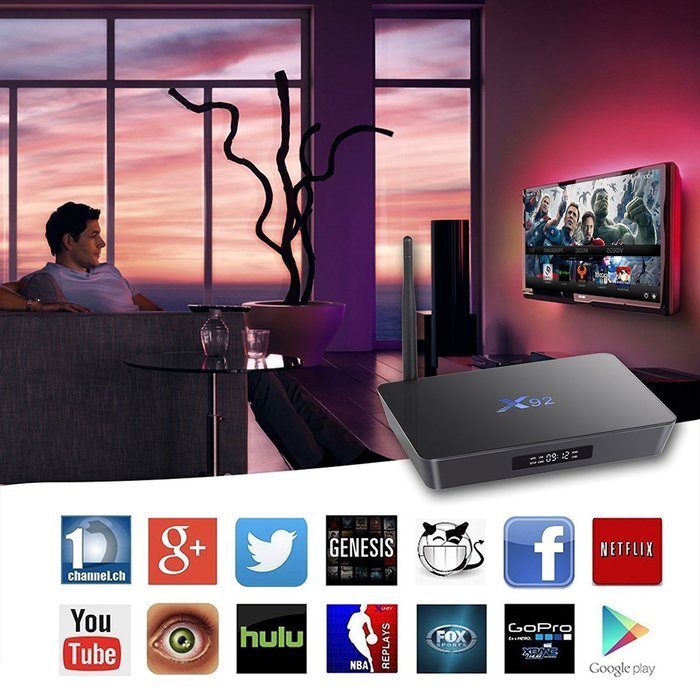 Kimdecent X92 TV Box Amlogic S912 Octa Core Android 6.0 2GB/16GB Kodi Media Player 4K UHD Dual Band WiFi and 1000M... N9