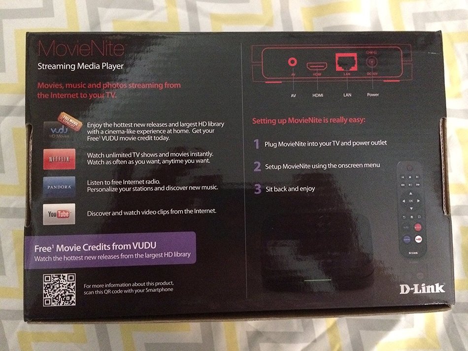 D-Link MovieNite Streaming Media Player N5