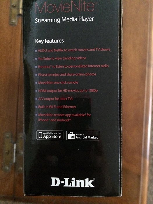 D-Link MovieNite Streaming Media Player N7