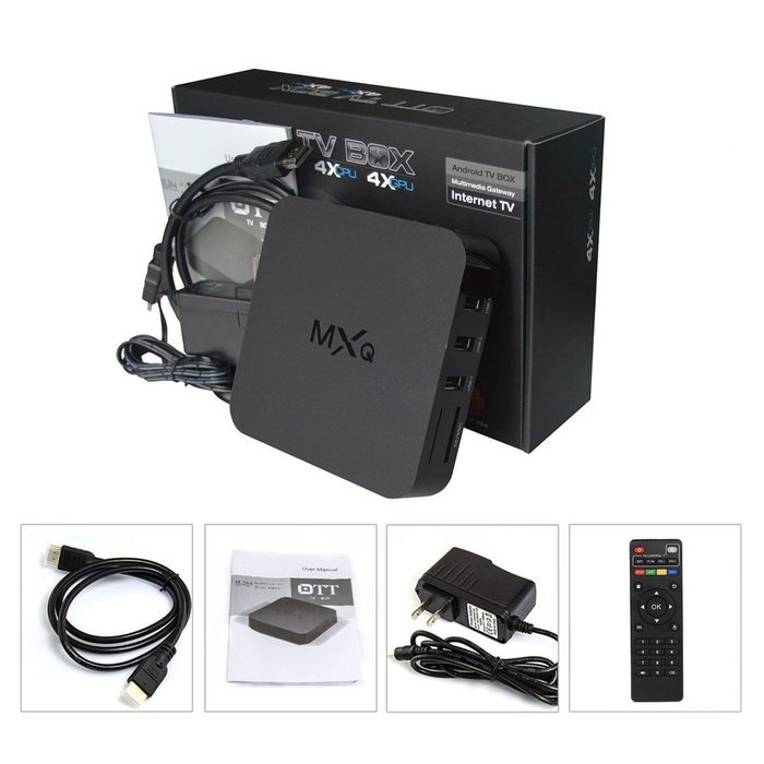 FotoFo Android TV Box ] MXQ Amlogic S805 Quad Core Fully loaded Add-ons with kodi xbmc Cloud TV Android 4.4 H.265... N5