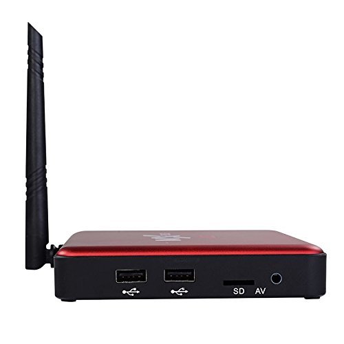 Dupad Story MX Plus II Android TV Box Amlogic S905 64 bit Quad Core 1G/8G ROM Smart TV Box LED display Bluetooth... N5