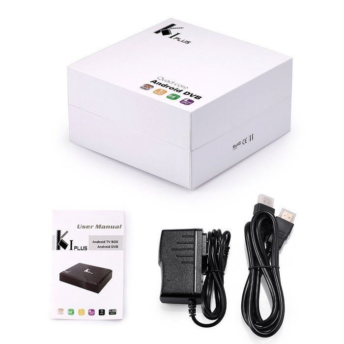 Dupad Story KI PLUS +T2 S2 Amlogic S905 Quad core 64-bit Support DVB-T2 DVB-S2 1G/8G 1080p 4K Android 5.1 TV Box... N8