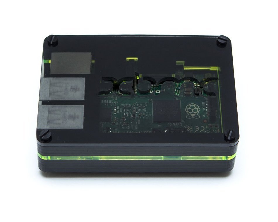 Raspberry Pi 3 Based - Extreme Xbmc Kodi Media Center - Black Case N2