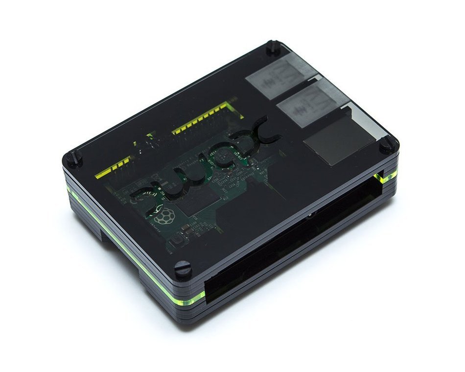 Raspberry Pi 3 Based - Extreme Xbmc Kodi Media Center - Black Case N3
