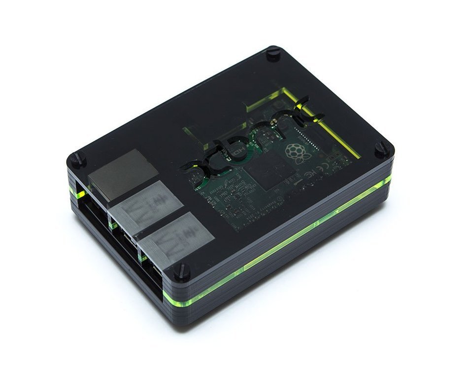 Raspberry Pi 3 Based - Extreme Xbmc Kodi Media Center - Black Case N4