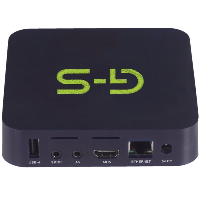 G-Streamer Dual Core Android 4.2 Box with Live TV/Movies Streaming Capability (Black) N3