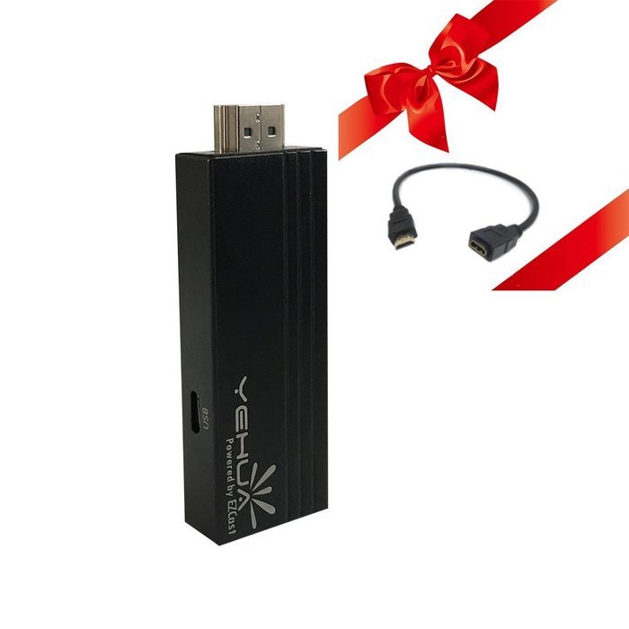 Wire Display Adapter supports Android, iOS, Windows and Mac devices mirror your phone, pad and laptop or stream...