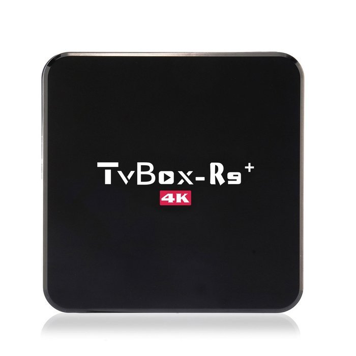 Smart Tv Box R9+ 4k Quad Core ARM Mail-400 GPU 1GB Ram 8GB Nand Flah, Android 5.1.1 KODI 16.1 32 Bit Cortex A7...