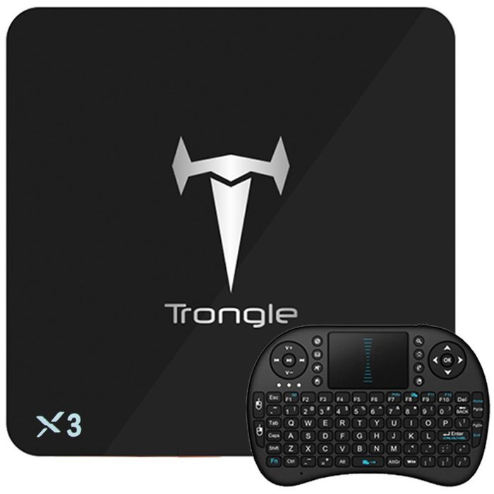 [Free Wireless Keyboard] X3 Android 6.0 Marshmallow Amlogic S905X Quad Core Android TV Box Kodi 16.1 Fully Loaded... N3
