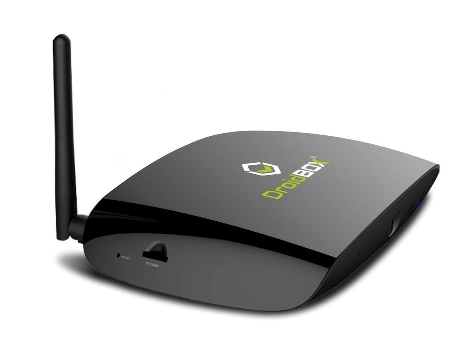 DroidBOX Q8-S with IR Android 5.1.1 Lollipop 4K Ultra HD Smart TV Internet Player Streamer with Kodi 16.1 and... N4