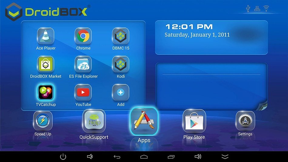 DroidBOX Q8-S with IR Android 5.1.1 Lollipop 4K Ultra HD Smart TV Internet Player Streamer with Kodi 16.1 and... N5