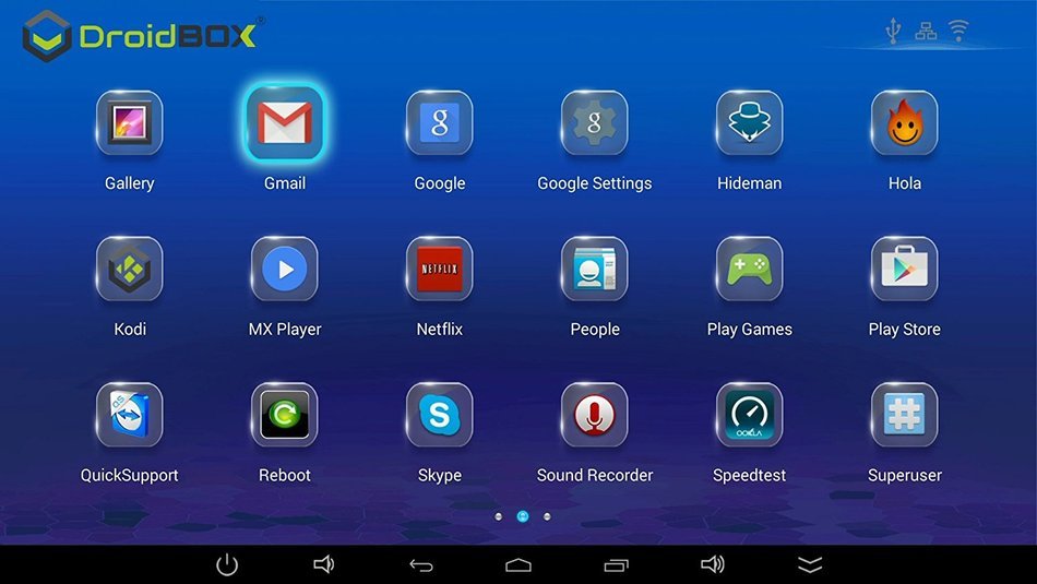 DroidBOX Q8-S with IR Android 5.1.1 Lollipop 4K Ultra HD Smart TV Internet Player Streamer with Kodi 16.1 and... N6