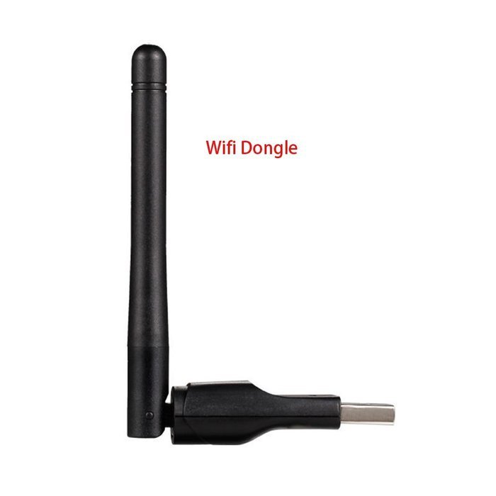 Mini DVB-S2 American Satellite Iptv Combo FTA Receiver TV BOX & Wifi Dongle N6