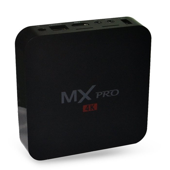 Greatever MX Pro Android TV Box Amlogic S905 Kodi Full Loaded Android 5.1 Lollipop Quad Core 1G/8G 4K Google Streaming... N6