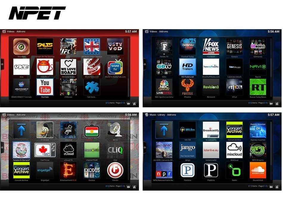 NPET NEW S1 S905 Android 5.1 Lollipop TV Box 1GB 8GB Kodi 16.1 Full Loaded 100M Ethernet Streaming Media Player... N2
