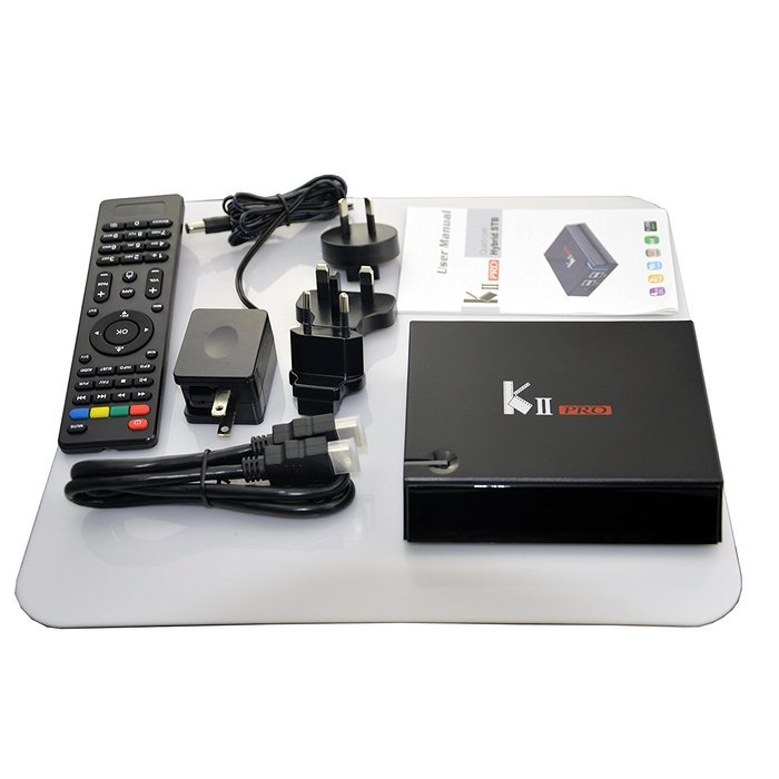 KOLOF KII PRO DVB T2 S2 TV Box Amlogic S905 Quad Core Android 5.1 KODI 16.1 2G 16G Streaming Media Player N6
