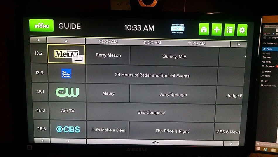 Mohu Channels OTA HD Tuner, android Streaming Device N2