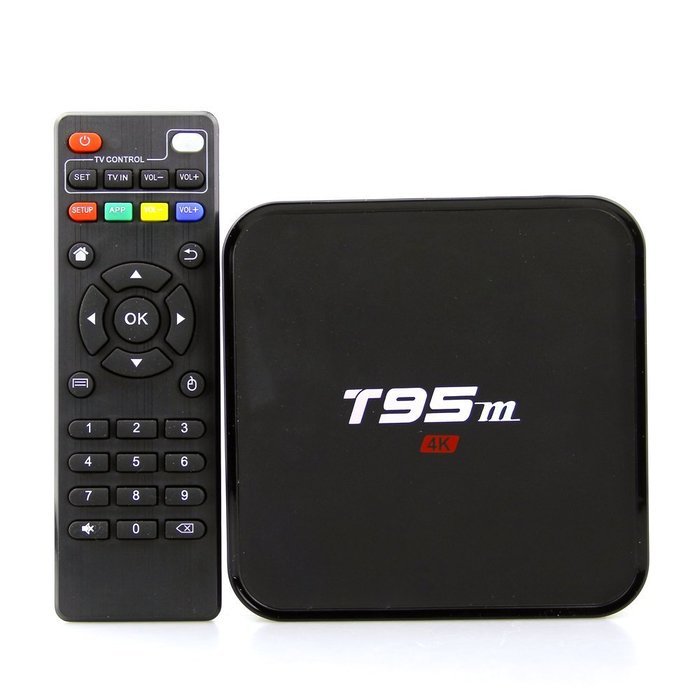FzcTech T95M Android 5.1 TV Box Amlogic S905 Quad Core Kodi 16.0 Pre-installed 4k*2k 1G/8G HDMI WiFi Smart Streaming... N10