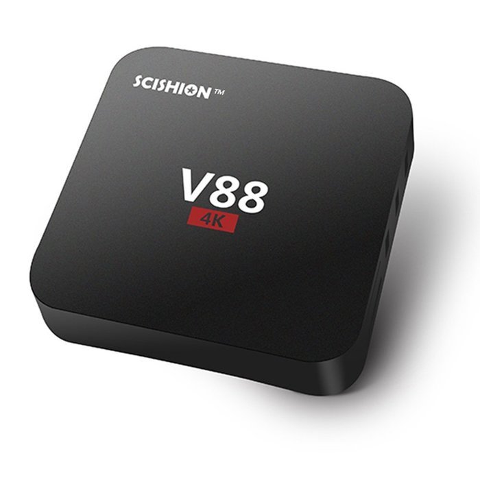 Docooler&reg; V88 Smart Android TV Box UHD 4K 1G / 8G Android 5.1 RK3229 Quad Core KODI 16.1 XBMC Mini PC WiFi H.265... N2