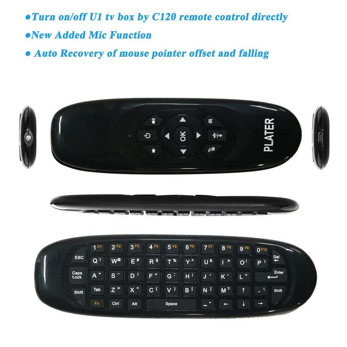 MINIX Neo U1 Smart TV Box Android Lollipop 5.1.1 Amlogic S905 Quad-core Kodi 2G/16G Dual-Band WiFi 1000M/LAN BT4.1... N2