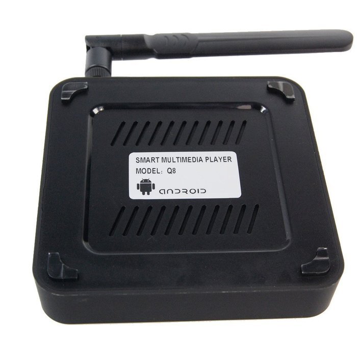 PowerLead Q8 Android 4.4 Smart TV BOX Quad Core Cortex A17 1.8GHz 2G/8G with 2.4G 5G Dual Band Wifi Kodi Xbmc N3
