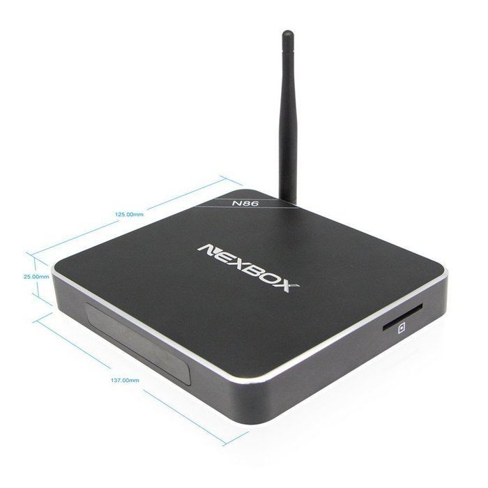 Evangel Android 5.1 Smart TV Box N86 Rockchip RK3368 Octa-core 64bit 2G/16G Streaming Media Player 2.4GHz/5GHz... N2