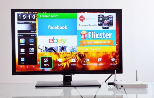 Android 4.2 TV Box "Ugoos UT1" - 1.6GHz Quad Core CPU, 2GB RAM, 1080p, DLNA, HDMI, 8GB N7