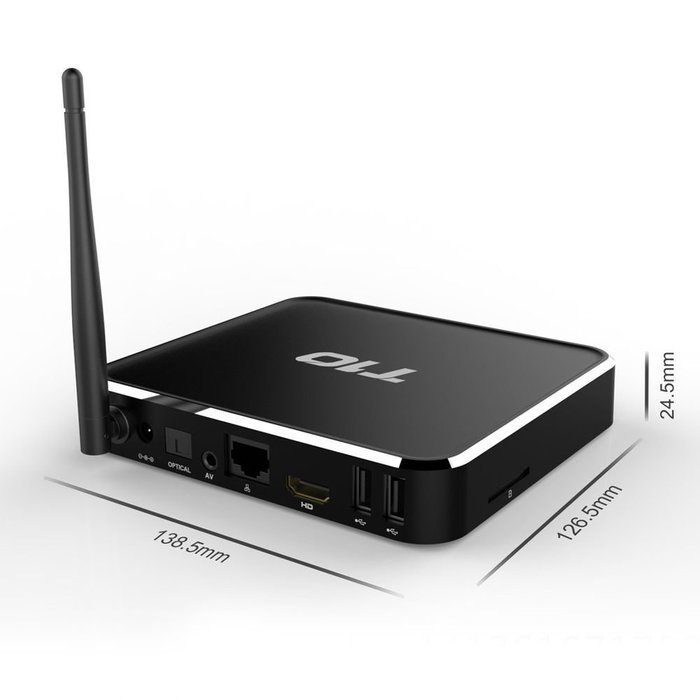 BIGFOX T10 Portable 4K Android 4.4 Internet TV Box Media Streamer Built in Amlogic S805 Quad core CPU 1G DDR3... N2