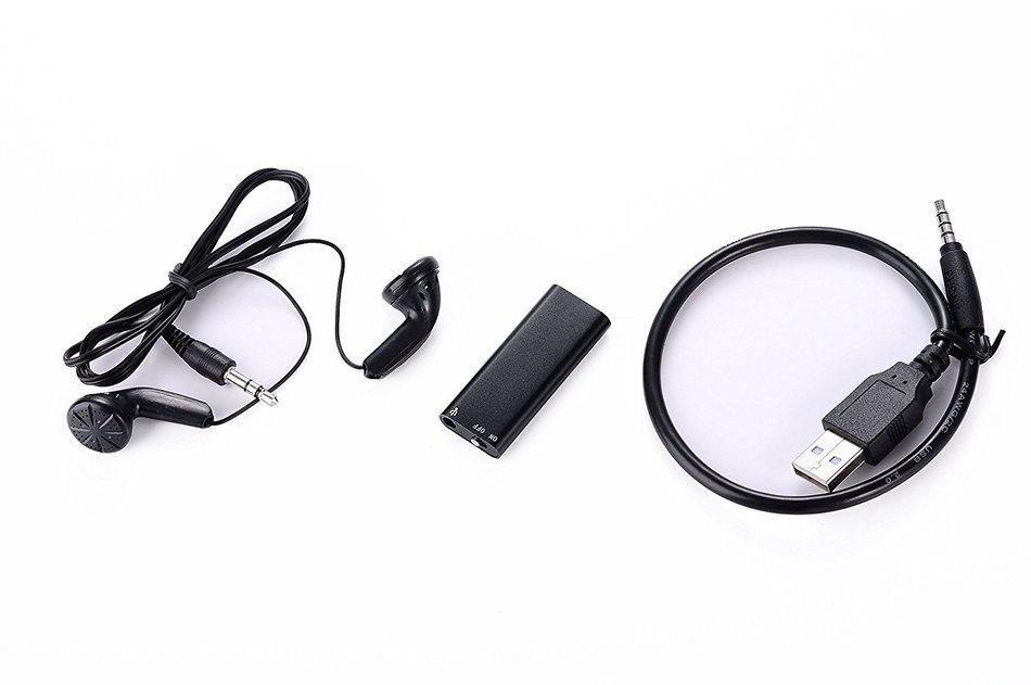 POLEND New Mini Portable rechargeable Audio Voice 8GB Memory Voice Recorder Dictaphone With MP3 Player and USB... N4