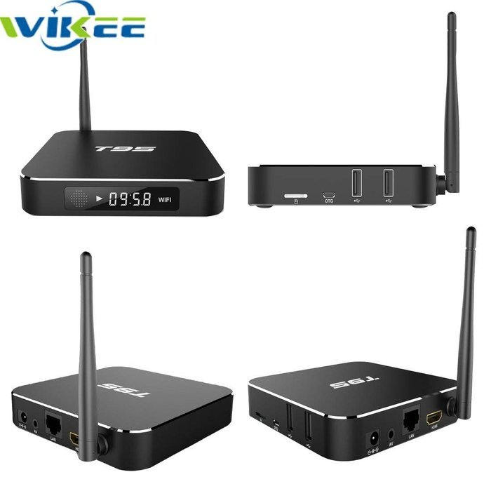 2016 Latest WIIKEE T95 Smart Android TV box Amlogic S905 Quad Core Set top Android 5.1 Fully Loaded KODI XBMC... N2