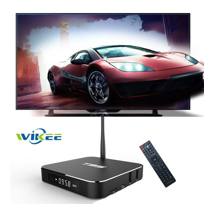 2016 Latest WIIKEE T95 Smart Android TV box Amlogic S905 Quad Core Set top Android 5.1 Fully Loaded KODI XBMC... N3