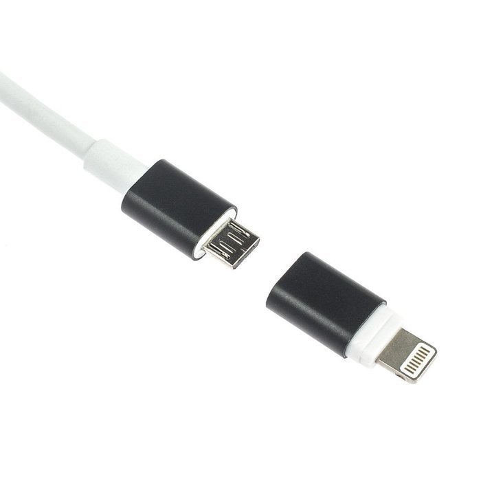 EZcast iPhone to HDMI Cable 2 in 1 Dual Connector Lightning to MicroUSB Sync Stouch 6.4Ft Lightning MHL To HDMI... N4