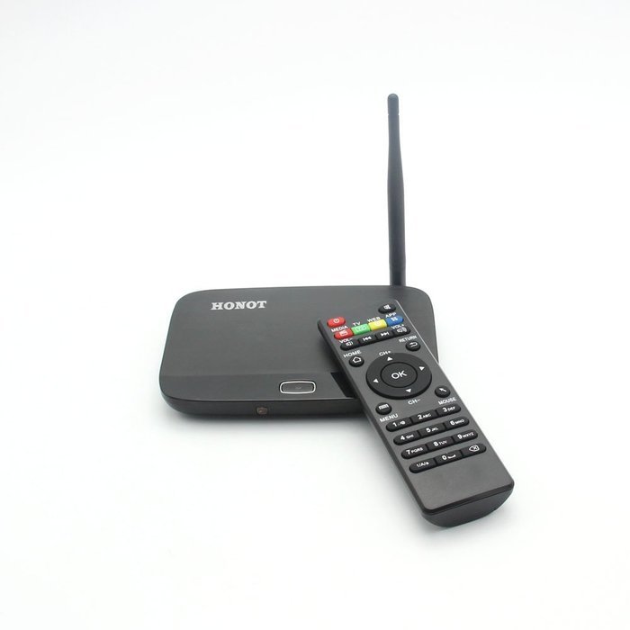 HONOT TV BOX Streaming Media Player Andriod 4.4 Quad Core 2GB/32GB with Remote Controller Support Full HD Output... N8
