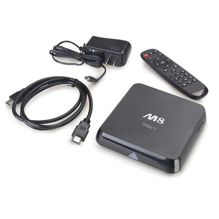 M8 Quad Core Android 4.4 Smart Set Top TV Box XBMC 3D Blu-ray 4K ...