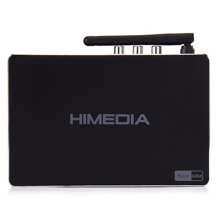 HiMedia H8 64-bit Octa-Core Android 5.1 Lollipop TV Box 2GB RAM 16GB ROM RK3368 Chipset 4K 3D Network Media Player... N2