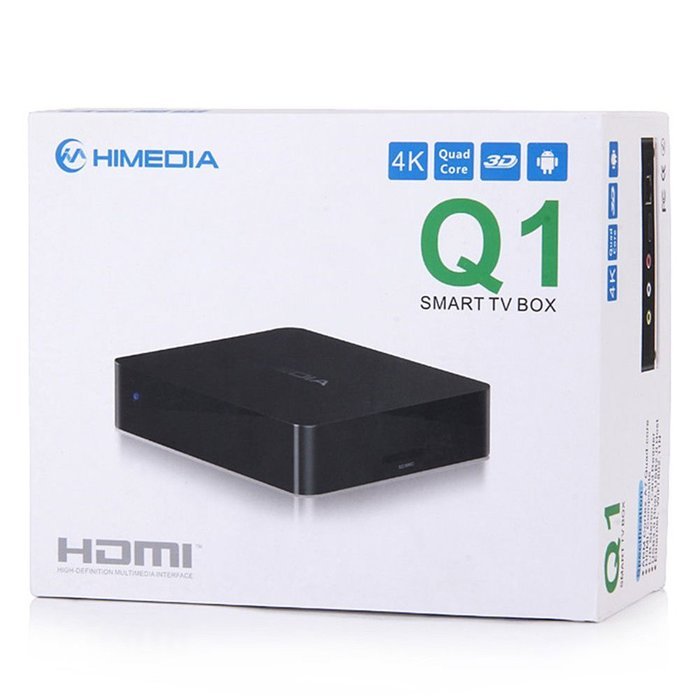 HiMedia H8 64-bit Octa-Core Android 5.1 Lollipop TV Box 2GB RAM 16GB ROM RK3368 Chipset 4K 3D Network Media Player... N13
