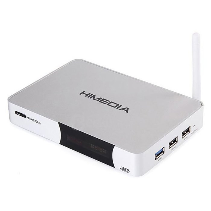 HiMedia H8 64-bit Octa-Core Android 5.1 Lollipop TV Box 2GB RAM 16GB ROM RK3368 Chipset 4K 3D Network Media Player... N15