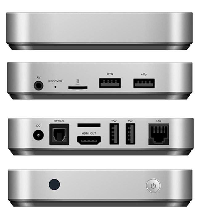 DigiMansion DM-V6 TV Box Quad core Ram 2G Memory 16G Ultra HD 4k2k RK3288 1.8 GHz Cortex A17 Android 4.4.2 HDMI...