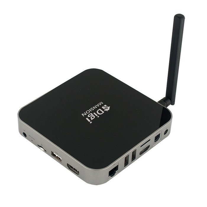 DigiMansion DM-V6 TV Box Quad core Ram 2G Memory 16G Ultra HD 4k2k RK3288 1.8 GHz Cortex A17 Android 4.4.2 HDMI... N3