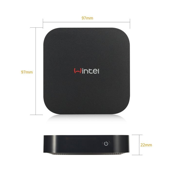 X-Direct Wintel Tv Box W8 Intel Z3735F Quad Core Up to 1.83GHz 2GB/32GB Mini PC Dua Boot Win 10 Android 4.4 1080P... N3