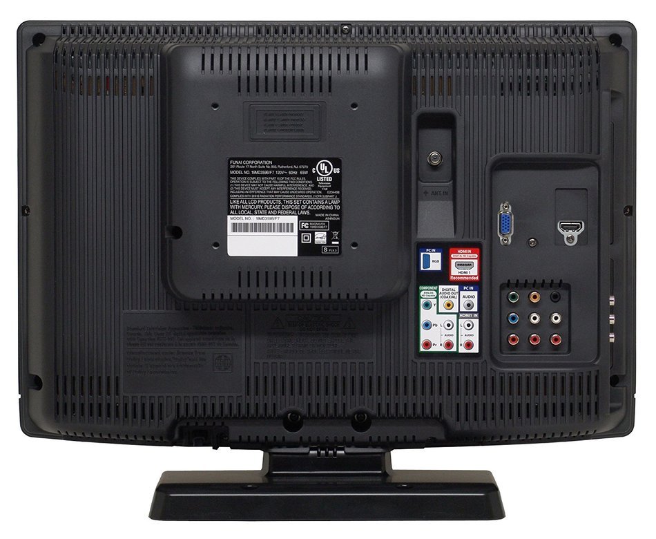 Sylvania LD190SS2 19-Inch 720p LCD HDTV and DVD Combo, Black N7