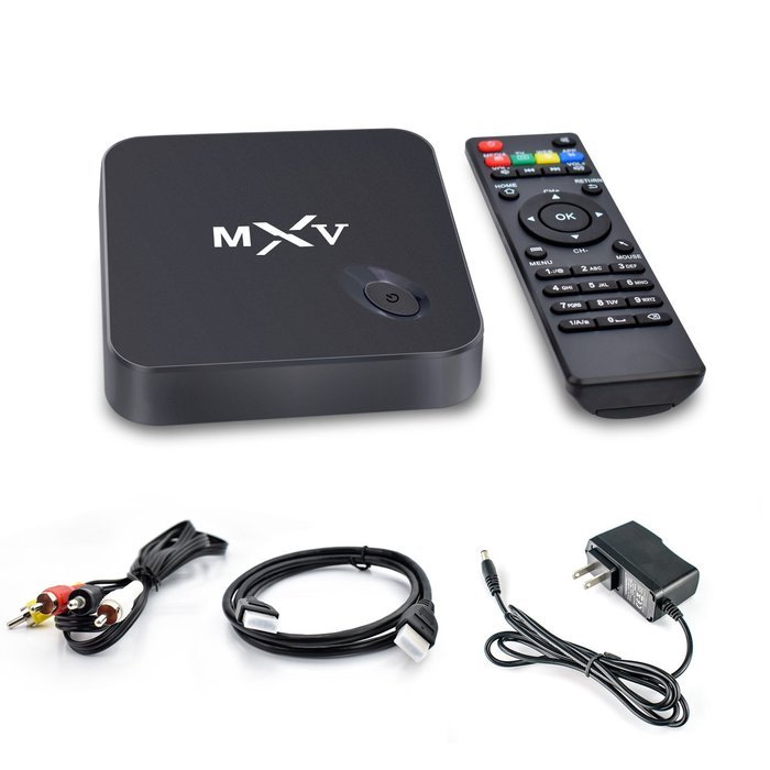 Yuntab S805 MXV TV Box Quad Core Android 1 / 8GB WiFi LAN Bluetooth 4.0 Kodi XBMC 1080P HDMI H.265 Free Movies... N4