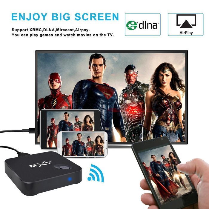 Yuntab S805 MXV TV Box Quad Core Android 1 / 8GB WiFi LAN Bluetooth 4.0 Kodi XBMC 1080P HDMI H.265 Free Movies... N6