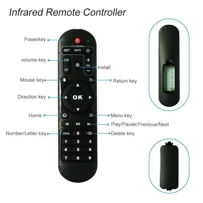 Yuntab S805 MXV TV Box Quad Core Android 1 / 8GB WiFi LAN Bluetooth 4.0 Kodi XBMC 1080P HDMI H.265 Free Movies... N21