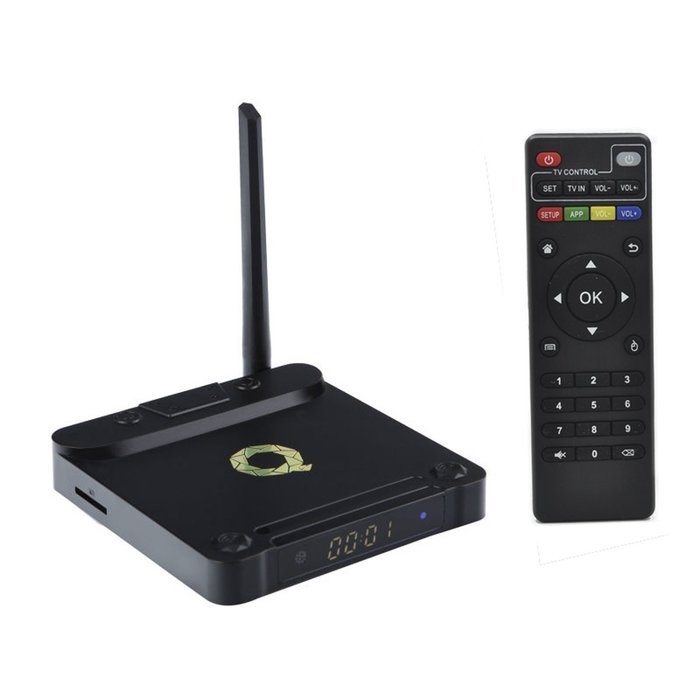 OURSPOP 4K Q BOX Android OTG TV BOX With Amlogic S912 Octa Core 2G/16G,Dual Brand WIFI,1000M LAN-(QB-MK1013) N2